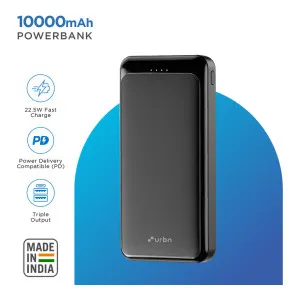URBN 10000 mAh 22.5 W Power Bank at ₹699 | Flipkart Deal URBN 10000 mAh 22.5 W Power Bank at ₹699 | Flipkart Deal