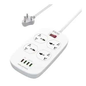 INICIO QC3.0 Fast Charge Extension Board with 3 USB & 4 Universal Sockets at ₹399 | Amazon Deal INICIO QC3.0 Fast Charge Extension Board with 3 USB & 4 Universal Sockets at ₹399 | Amazon Deal