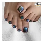 Toe Cat Eye Press-On Nails Set with Easy Application Kit at ₹449 | Amazon Deal Toe Cat Eye Press-On Nails Set with Easy Application Kit at ₹449 | Amazon Deal