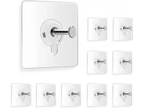 25 Pcs Self Adhesive Wall Hooks for Hanging – Rs. 199 25 Pcs Self Adhesive Wall Hooks for Hanging – Rs. 199