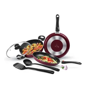 Milton Pro Cook Kitchen Pride Non-Stick Cookware Set of 5 at ₹1592 | Amazon Deal Milton Pro Cook Kitchen Pride Non-Stick Cookware Set of 5 at ₹1592 | Amazon Deal