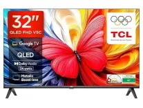 TCL 80 cms (32 inches) Full HD Smart QLED Google TV 32V5C – Rs. 11241 TCL 80 cms (32 inches) Full HD Smart QLED Google TV 32V5C – Rs. 11241
