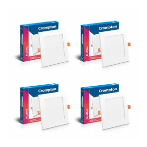Crompton Star Slim 3W Downlight Pack of 4 – Best Price Crompton Star Slim 3W Downlight Pack of 4 – Best Price