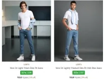 Levi’s Men’s Jeans Starting at Rs 720 on Ajio Levi’s Men’s Jeans Starting at Rs 720 on Ajio
