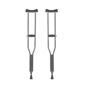 Vissco Astra Under Arm Crutches – Adjustable, Lightweight Walking Stick (1 Pair) XL Grey Vissco Astra Under Arm Crutches – Adjustable, Lightweight Walking Stick (1 Pair) XL Grey