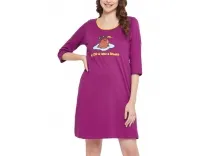 Clovia Women’s Cotton Sleep Tee Nightdress at Amazon – Rs.532 Clovia Women’s Cotton Sleep Tee Nightdress at Amazon – Rs.532