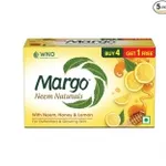Margo Neem Naturals Soap 100gm 5-Pack Enriched with Honey & Lemon for Refreshed & Glowing Skin – Rs. 149 Margo Neem Naturals Soap 100gm 5-Pack Enriched with Honey & Lemon for Refreshed & Glowing Skin – Rs. 149