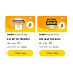₹20 Cashback On Scan & Pay Offer at ₹30 | Amazon Deal ₹20 Cashback On Scan & Pay Offer at ₹30 | Amazon Deal
