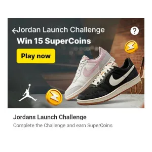 Earn 15 SuperCoins at ₹15 | Flipkart Deal Earn 15 SuperCoins at ₹15 | Flipkart Deal