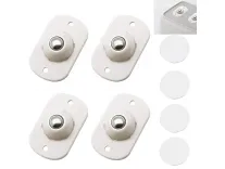 BESTAQUA 4Pcs Mini Swivel Casters Wheels – Rs. 69 BESTAQUA 4Pcs Mini Swivel Casters Wheels – Rs. 69