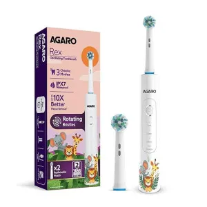 AGARO Rex Oscillating Kids Electric Toothbrush at ₹899 | Amazon Deal AGARO Rex Oscillating Kids Electric Toothbrush at ₹899 | Amazon Deal
