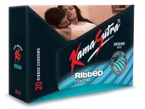 KamaSutra Desire Ribbed Condoms 20 Pieces at Rs 90 KamaSutra Desire Ribbed Condoms 20 Pieces at Rs 90