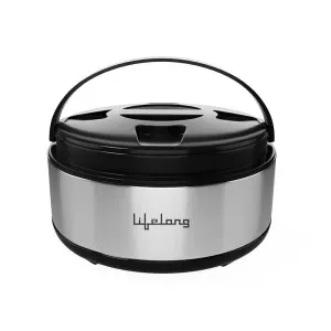 Lifelong 2.7 Litre Stainless Steel Insulated Casserole Lifelong 2.7 Litre Stainless Steel Insulated Casserole