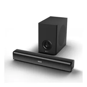 Mivi Fort Sonic X80 Soundbar 90 W Bluetooth Home Audio Speaker (Black, Grey, 2.1 Channel) Mivi Fort Sonic X80 Soundbar 90 W Bluetooth Home Audio Speaker (Black, Grey, 2.1 Channel)