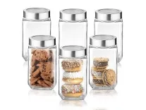 CROCO JAR Glass Containers Set of 6 – Rs. 552 CROCO JAR Glass Containers Set of 6 – Rs. 552