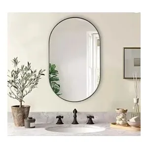 LUPPRA 12 X 18 Inches Frameless Decorative Capsule Oval Wall Mount Bathroom Mirror at ₹313 | Flipkart Deal LUPPRA 12 X 18 Inches Frameless Decorative Capsule Oval Wall Mount Bathroom Mirror at ₹313 | Flipkart Deal