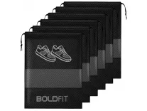 Boldfit Shoe Bags – Pack of 6, Black Rs. 99 Boldfit Shoe Bags – Pack of 6, Black Rs. 99