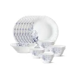 Larah by Borosil Silk Series Opalware 19-Piece Dinner Set at ₹1299 | Amazon Deal Larah by Borosil Silk Series Opalware 19-Piece Dinner Set at ₹1299 | Amazon Deal