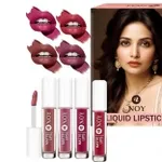 Noy Liquid Matte Lipstick Pack of 4 for Rs. 105 – Amazon Noy Liquid Matte Lipstick Pack of 4 for Rs. 105 – Amazon