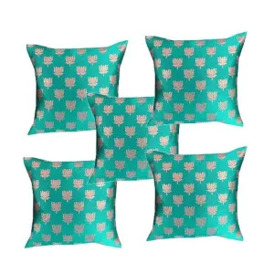 Pink Parrot Art Silk Multi Colour Cushion Covers with Zipper at ₹259 | Amazon Deal Pink Parrot Art Silk Multi Colour Cushion Covers with Zipper at ₹259 | Amazon Deal
