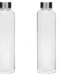 SIMPARTE Borosilicate Glass Water Bottles 500ml Set of 2 for Rs. 230 SIMPARTE Borosilicate Glass Water Bottles 500ml Set of 2 for Rs. 230