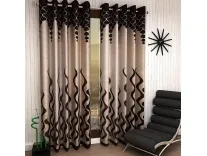 Galaxy Home Decor Brown Door Curtain 7 Feet at Rs. 175 – Amazon Galaxy Home Decor Brown Door Curtain 7 Feet at Rs. 175 – Amazon