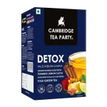 Cambridge Tea Party Detox 30 Tea Bags, Desi Kahwa Green Tea at ₹93 | Amazon Deal Cambridge Tea Party Detox 30 Tea Bags, Desi Kahwa Green Tea at ₹93 | Amazon Deal
