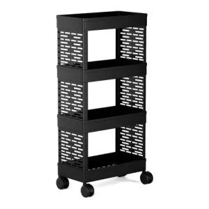 MGKENTERPRISE 4 Compartment Portable Desk Organizer (Black) MGKENTERPRISE 4 Compartment Portable Desk Organizer (Black)