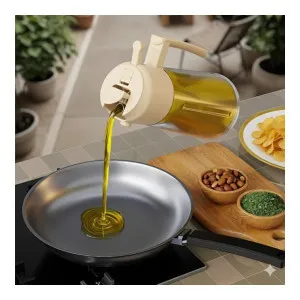 Clazkit 2-in-1 Oil Dispenser & Sprayer, 500ml at ₹116 | Amazon Deal Clazkit 2-in-1 Oil Dispenser & Sprayer, 500ml at ₹116 | Amazon Deal
