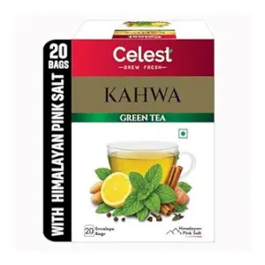 Celest Kahwa Green Tea, 20 Tea Bags at ₹100 | Amazon Deal Celest Kahwa Green Tea, 20 Tea Bags at ₹100 | Amazon Deal