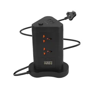 ZEBRONICS Power Block 385 Tower Extension Board with 1 Type C, 2 USB, 8 Universal Sockets at ₹999 | Amazon Deal ZEBRONICS Power Block 385 Tower Extension Board with 1 Type C, 2 USB, 8 Universal Sockets at ₹999 | Amazon Deal