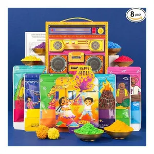 Phool Holi Colour Boombox Party Pack (Herbal & Organic Gulal, 450g) at ₹299 | Amazon Deal Phool Holi Colour Boombox Party Pack (Herbal & Organic Gulal, 450g) at ₹299 | Amazon Deal