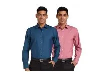 Symbol Men’s Cotton Formal Shirt Combo Pack of 2 for Rs. 299 Symbol Men’s Cotton Formal Shirt Combo Pack of 2 for Rs. 299