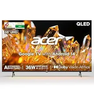 Acer 55-Inch 4K QLED Google TV Rs 28749 Amazon Acer 55-Inch 4K QLED Google TV Rs 28749 Amazon
