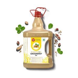 IndicWisdom Wood Pressed Groundnut Oil 5 Liter at ₹938 | Amazon Deal IndicWisdom Wood Pressed Groundnut Oil 5 Liter at ₹938 | Amazon Deal