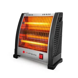 Longway Blaze 800W Quartz Room Heater – Quick Heating, ISI Approved Longway Blaze 800W Quartz Room Heater – Quick Heating, ISI Approved