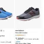 New Balance Men’s Shoes from Rs. 1501 at Amazon New Balance Men’s Shoes from Rs. 1501 at Amazon