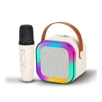 Rechargeable Karaoke Mic with Speaker – Wireless Bluetooth Microphone & LED Lights Rechargeable Karaoke Mic with Speaker – Wireless Bluetooth Microphone & LED Lights