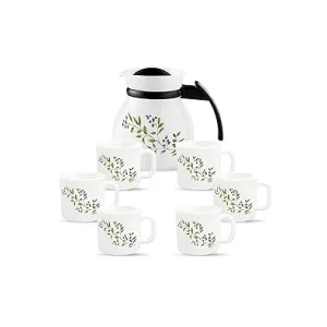 La Opala Novo Opal Glass Coffee Set 7 pcs at ₹438 | Amazon Deal La Opala Novo Opal Glass Coffee Set 7 pcs at ₹438 | Amazon Deal