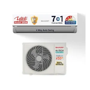 Sharp 1 Ton 3 Star Split AC (4 Way Swing, 100% Copper) at ₹24290 | Amazon Deal Sharp 1 Ton 3 Star Split AC (4 Way Swing, 100% Copper) at ₹24290 | Amazon Deal