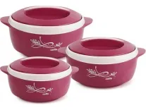 Cello Sapphire Casserole Pack of 3 – Rs. 449 Cello Sapphire Casserole Pack of 3 – Rs. 449