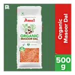 Amul Organic Masoor Dal, 500 g at ₹29 | BigBasket Deal Amul Organic Masoor Dal, 500 g at ₹29 | BigBasket Deal