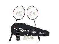 Jager-Smith Badminton Combo & Featherlite Shuttles (Pack of 3) – Rs. 299 Jager-Smith Badminton Combo & Featherlite Shuttles (Pack of 3) – Rs. 299