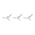 Bajaj Frore 1200mm Star Rated Ceiling Fan Pack of 3 – White Bajaj Frore 1200mm Star Rated Ceiling Fan Pack of 3 – White