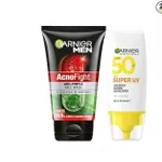 Garnier Men Acno Fight Face Wash + Sunscreen 30ml – Rs. 244 Garnier Men Acno Fight Face Wash + Sunscreen 30ml – Rs. 244