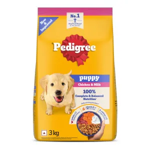 PEDIGREE 100% Nutrition Chicken, Milk 3 kg Dry Young Puppy Food at ₹256 | Flipkart Deal PEDIGREE 100% Nutrition Chicken, Milk 3 kg Dry Young Puppy Food at ₹256 | Flipkart Deal