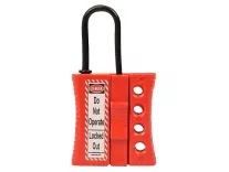 Aktion Safety Lockout HASP AK-SLDH-76R (Pack of 10) for Rs. 329 Aktion Safety Lockout HASP AK-SLDH-76R (Pack of 10) for Rs. 329