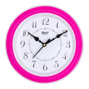 Matiz 107 Round Wall Clock Pink 20×20 CM at ₹151 | Amazon Deal Matiz 107 Round Wall Clock Pink 20×20 CM at ₹151 | Amazon Deal