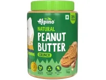 ALPINO 1kg High Protein Peanut Butter Crunch at Rs. 285 – Amazon ALPINO 1kg High Protein Peanut Butter Crunch at Rs. 285 – Amazon