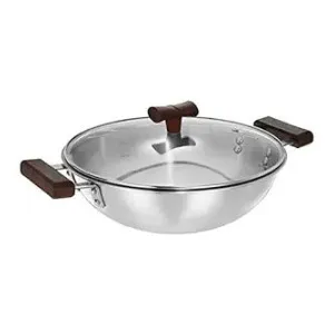 Solimo Triply Kadhai 24 Cm with Glass Lid at ₹1015 | Amazon Deal Solimo Triply Kadhai 24 Cm with Glass Lid at ₹1015 | Amazon Deal